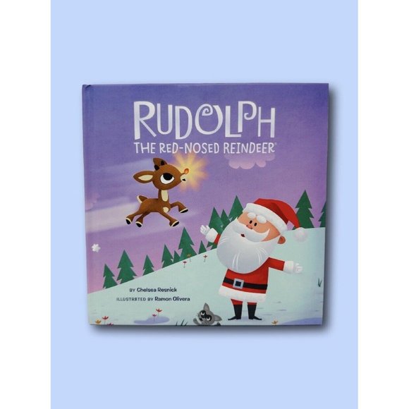 Rudolph The Red Nosed Reindeer Hardcover Hallmark Book Christmas Holiday - Picture 3 of 4